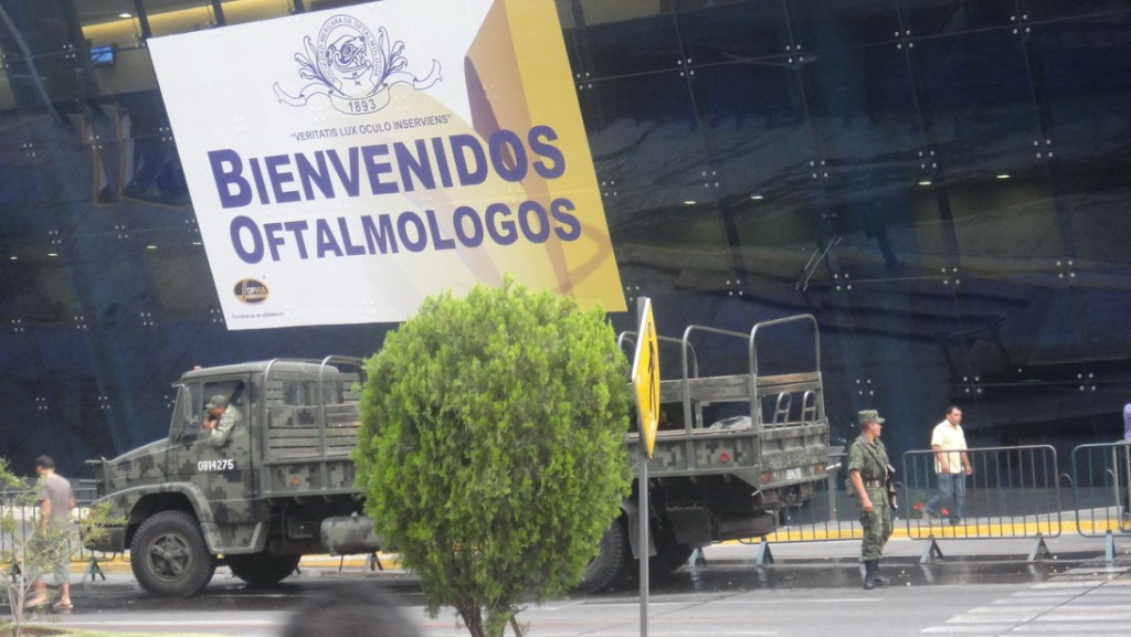 La Expo de Guadalajara tomada por el ejército mejicano