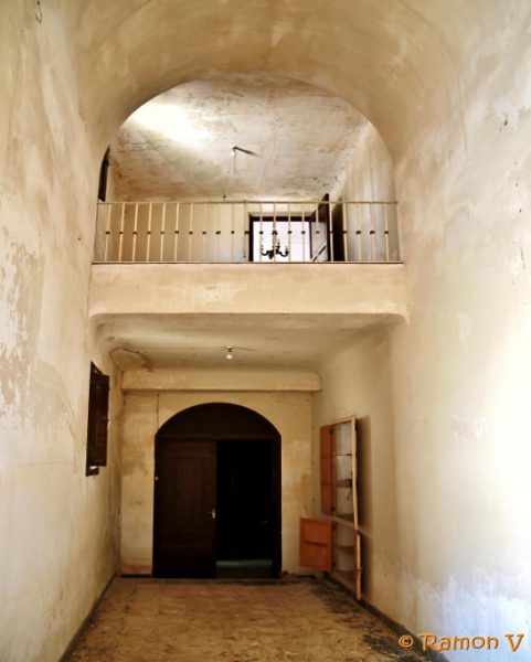 Balconada interior de la Hermita